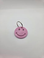 Smiley face keyring
