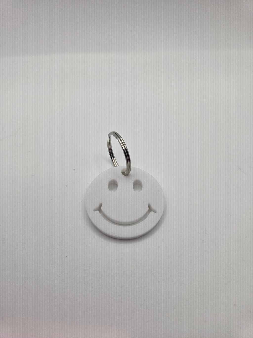 Smiley face keyring
