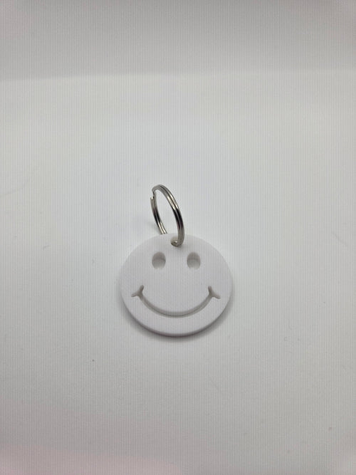 Smiley face keyring