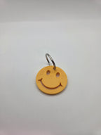 Smiley face keyring