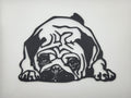 Wall art - Bulldog