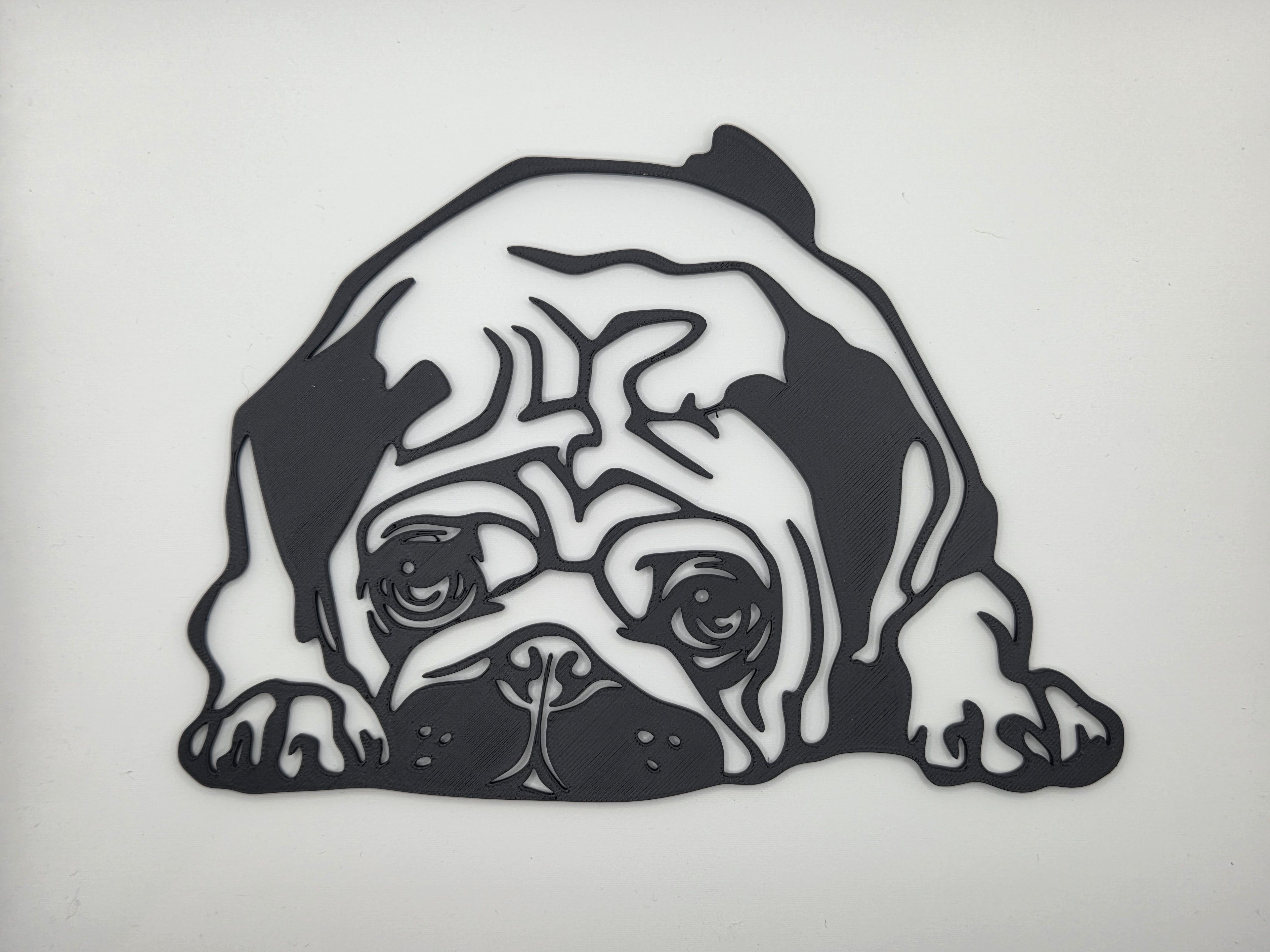 Wall art - Bulldog