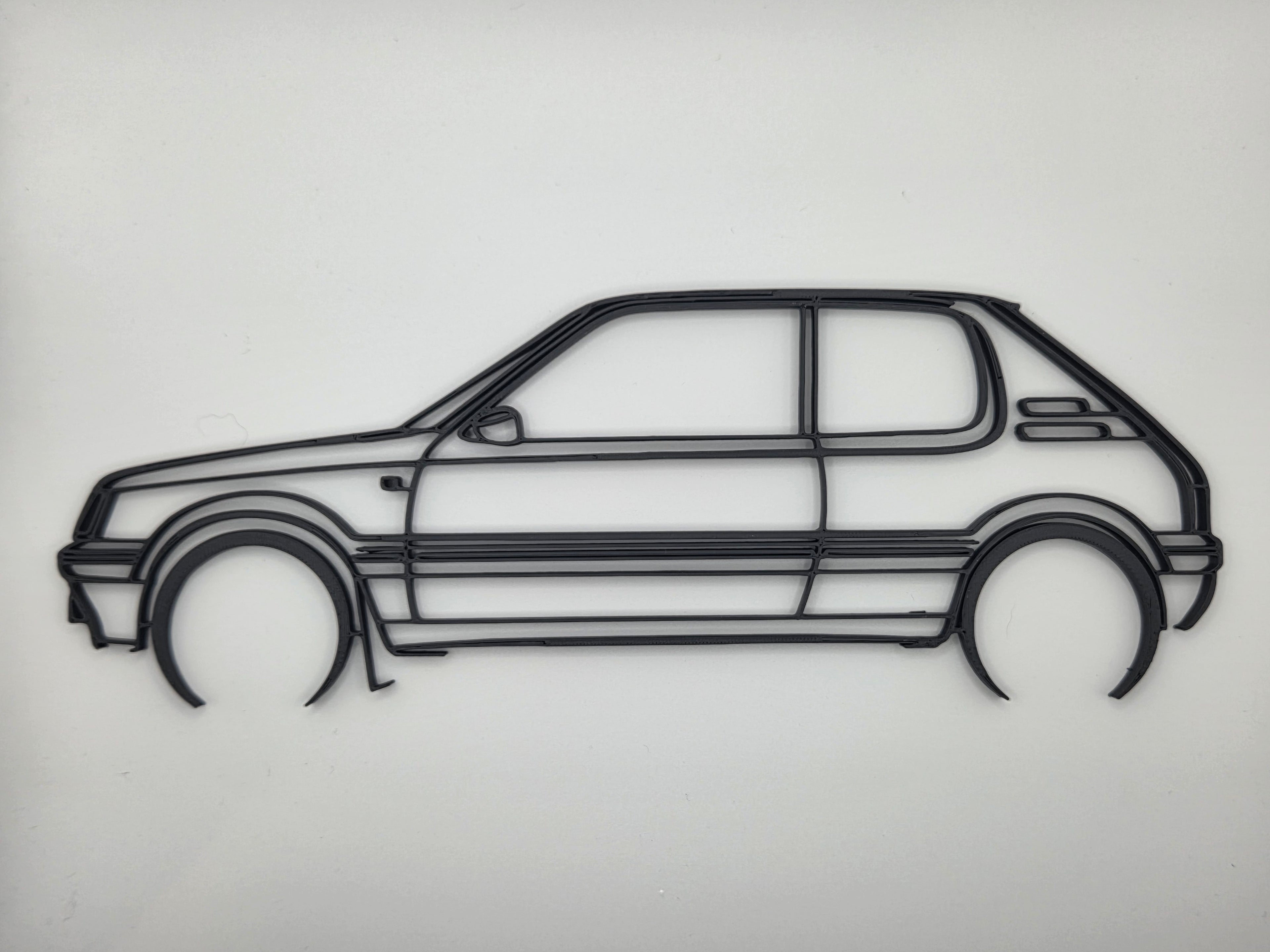Wall art - Peugeot 205