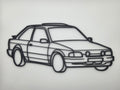 Wall art - Ford Escort XR3i